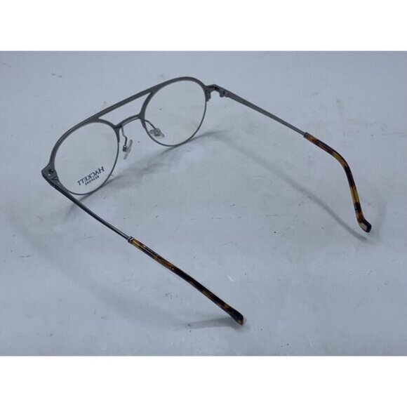 HACKET BESPOKE HEB249 689 49 21 145  Blue Brown Metal Plastic Eyewear Glasses - Picture 3 of 11